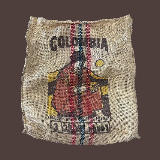 Colombian Burlap Coffee Bag - Panela Sticky