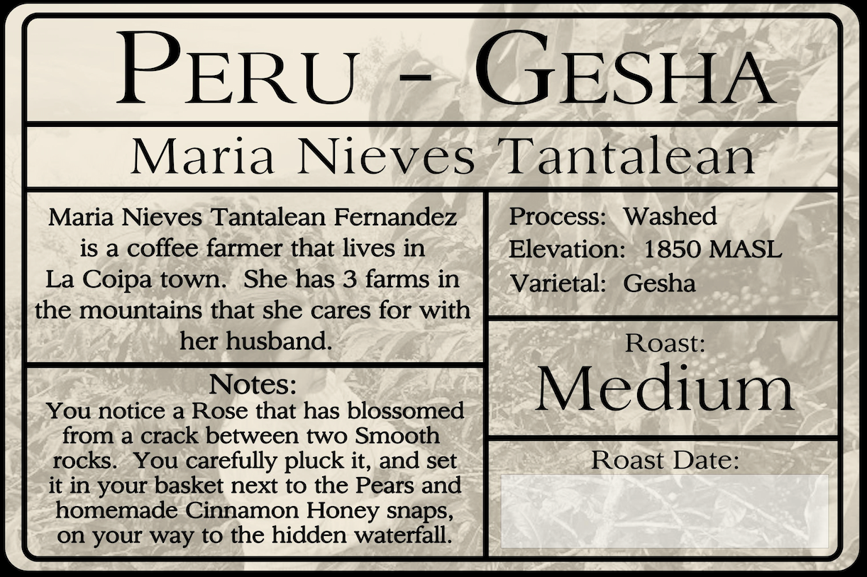 Peru - Gesha