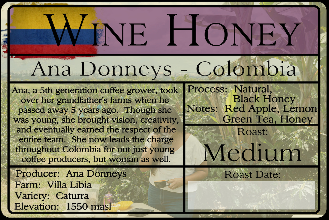 Colombian - Wine Honey