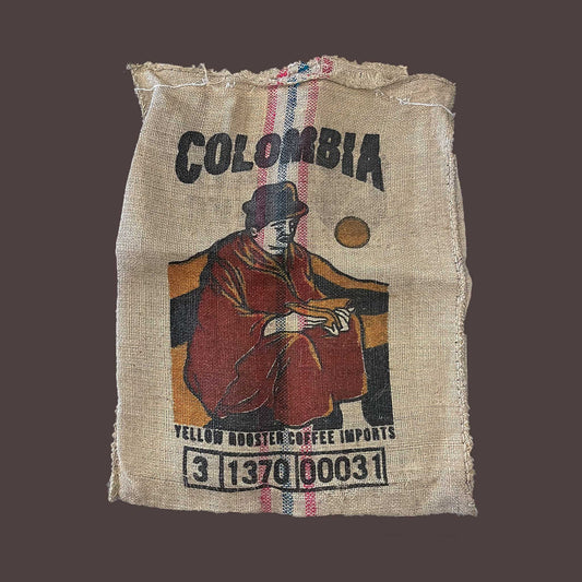 Colombian Burlap Coffee Bag