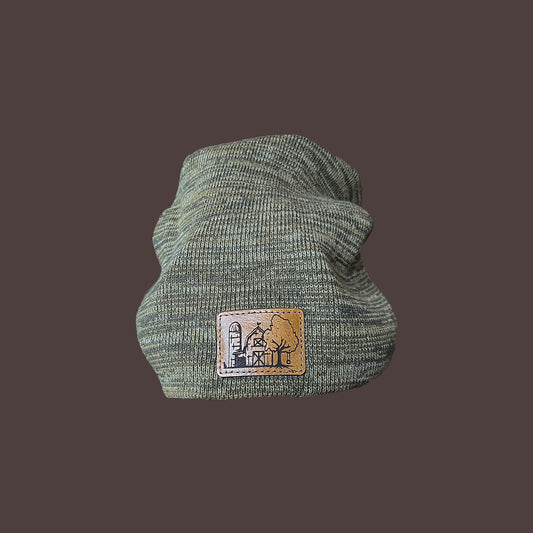 Olive-slouch beanie