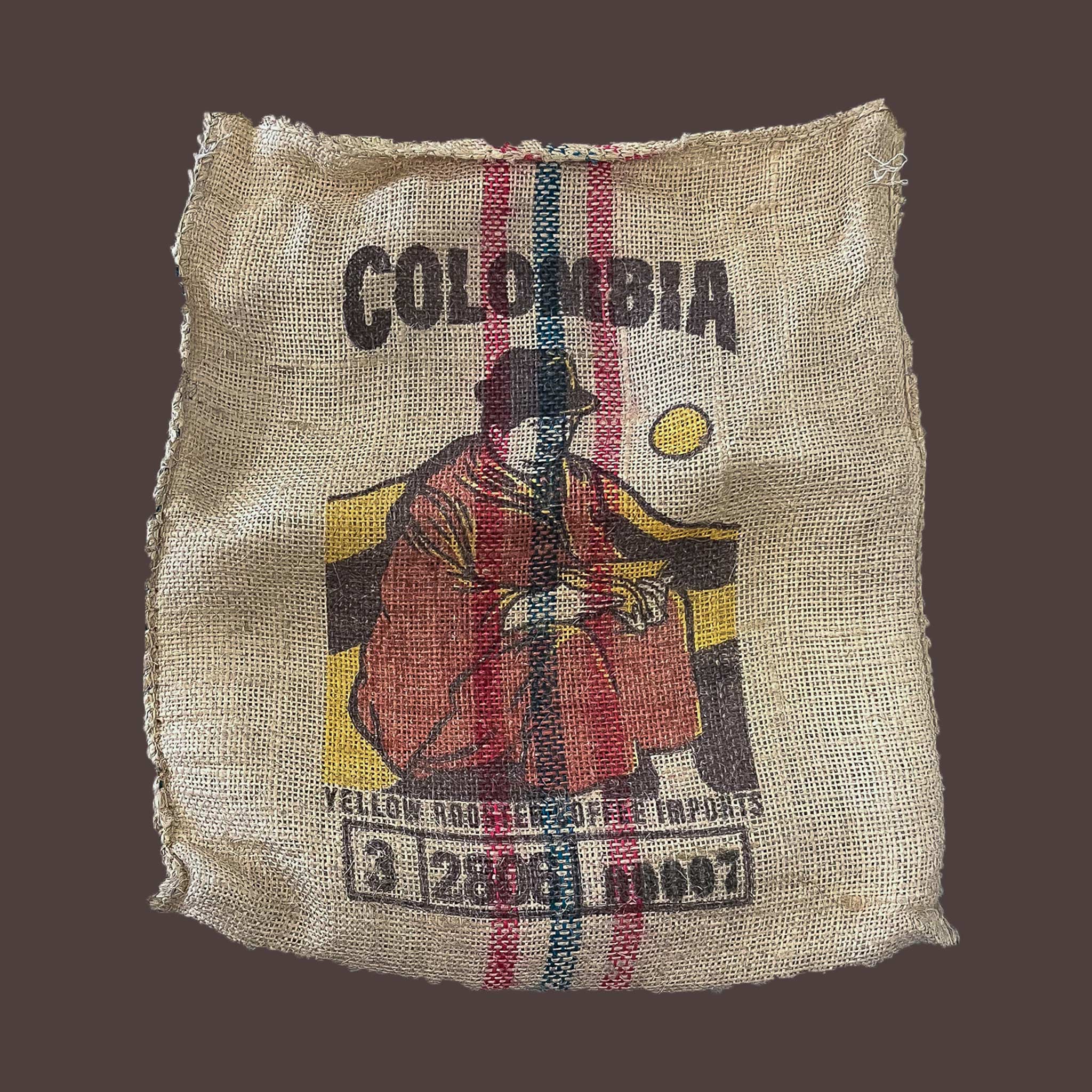 Colombian coffee burlap bags sale