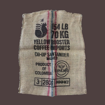 Colombian Burlap Coffee Bag - Santander