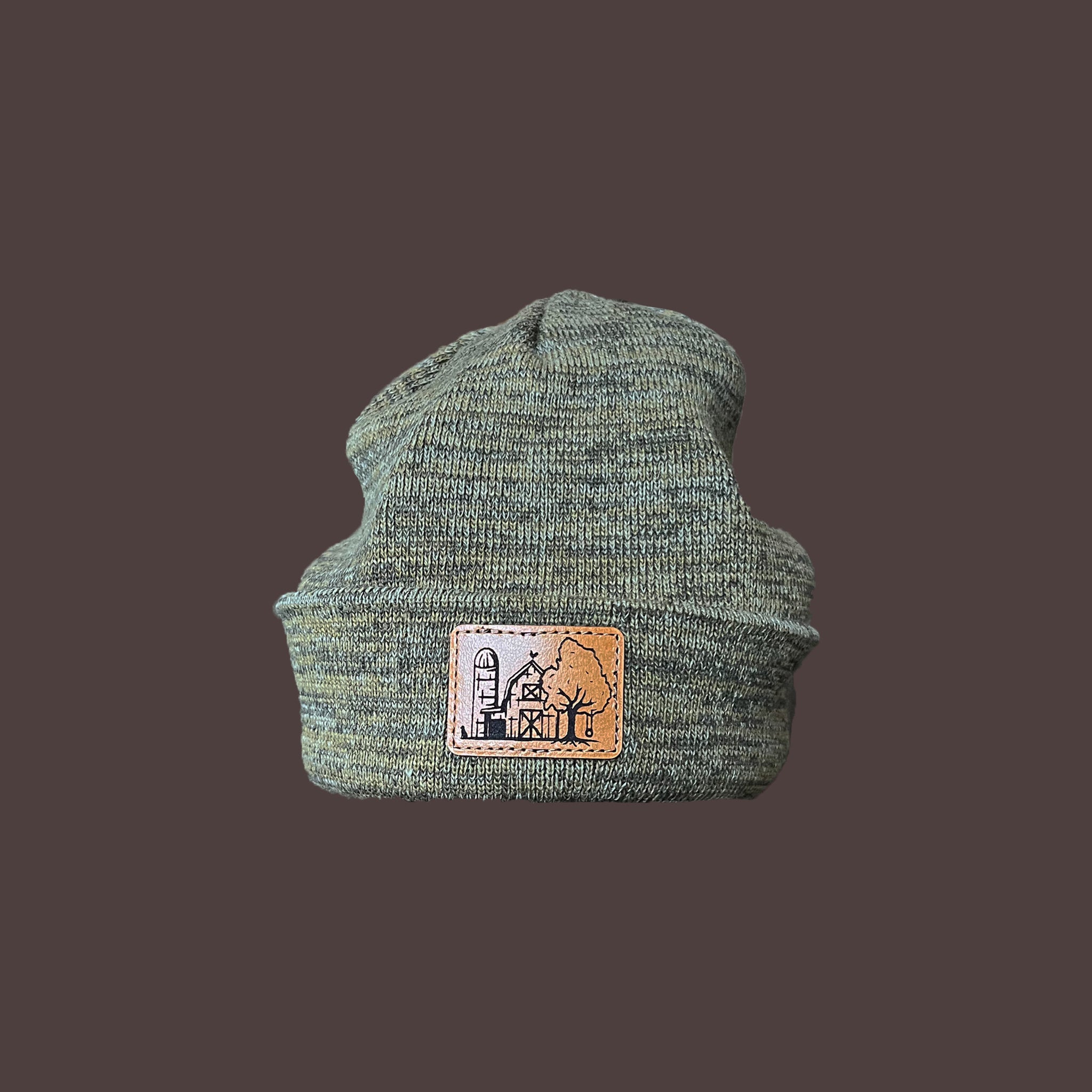 Olivecuff beanie Family Grounds Coffee Co.