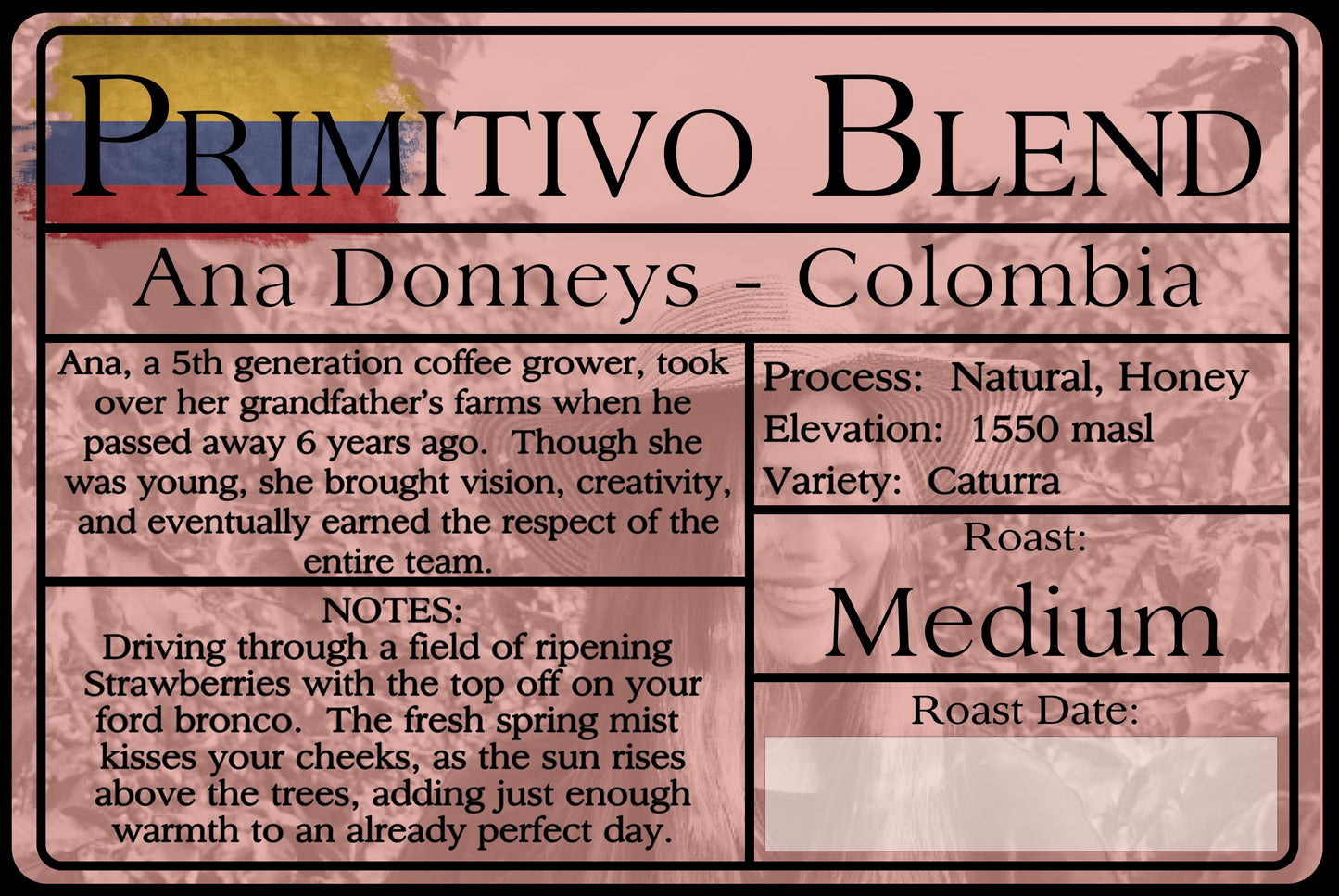 Colombian - Primitivo Farm Blend