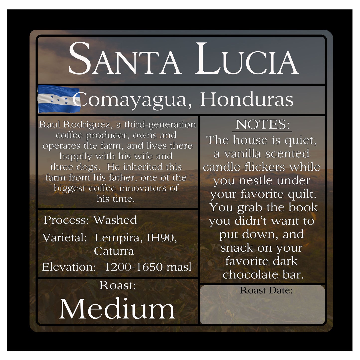 Honduras - Santa Lucia