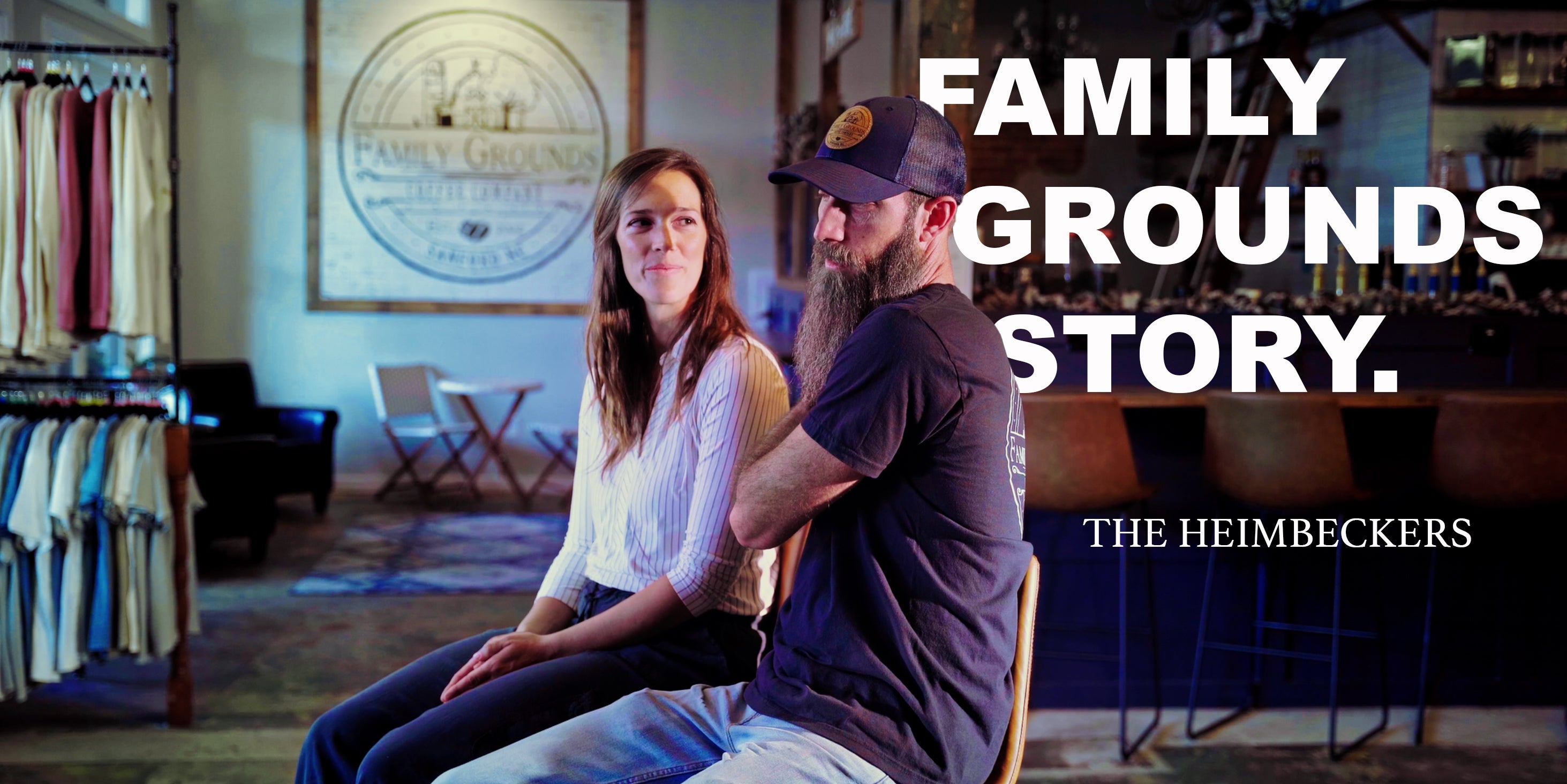 Load video: Meet David and Jennifer, and the &quot;why&quot; behind their Family Grounds Coffee project!